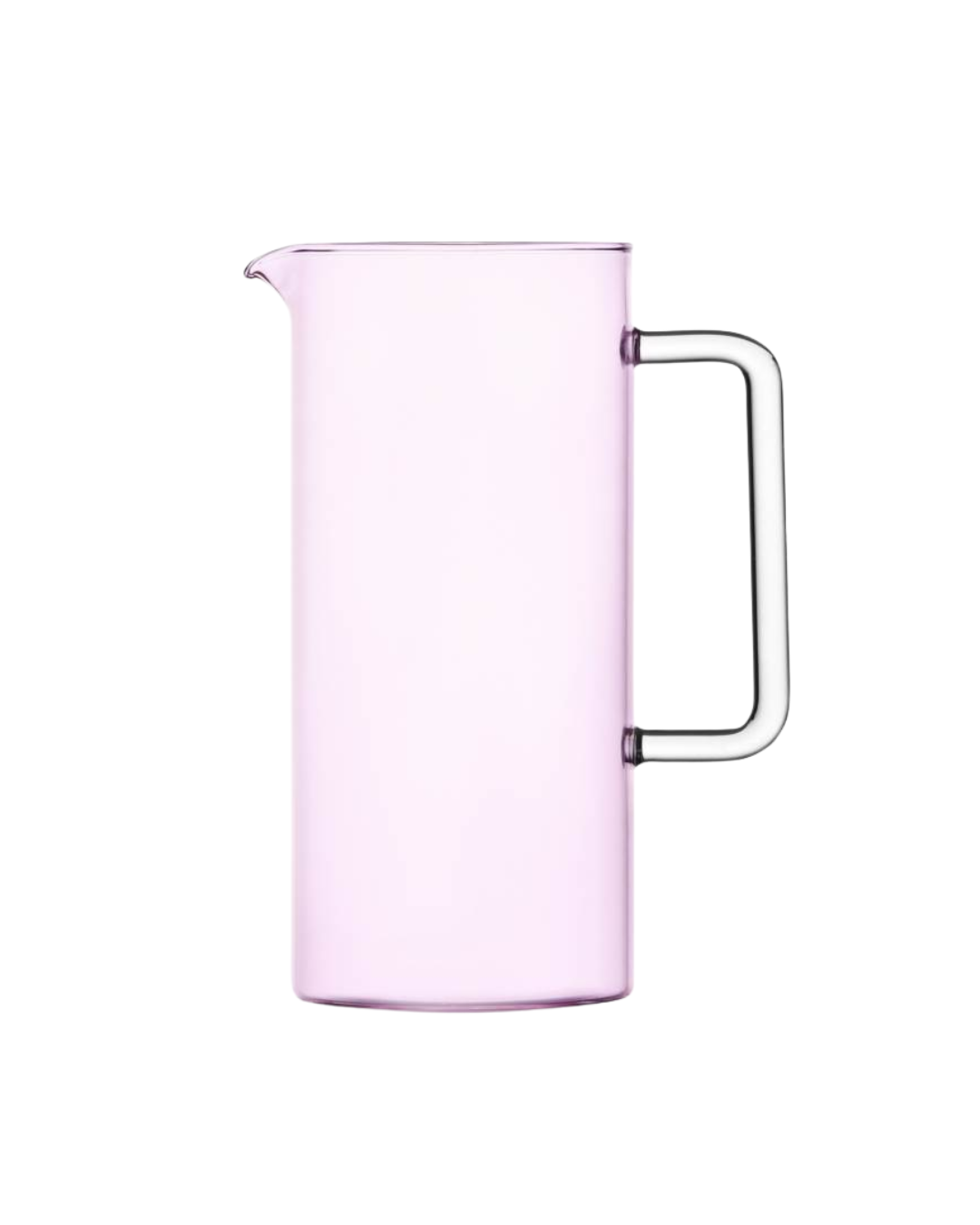 Tube Pink Jug Clear Handle