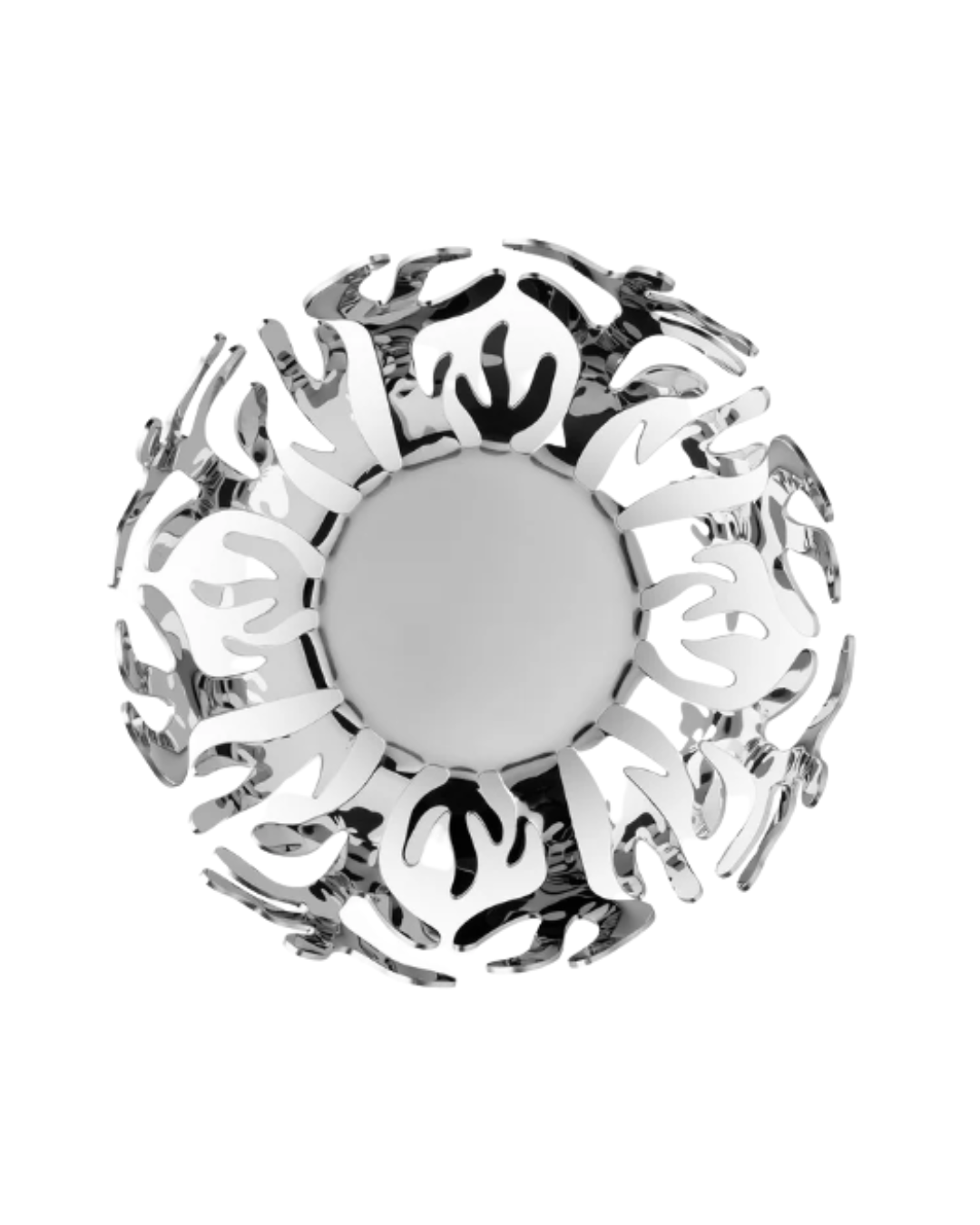 Mediterraneo Fruit Bowl Silver (29 Cm)