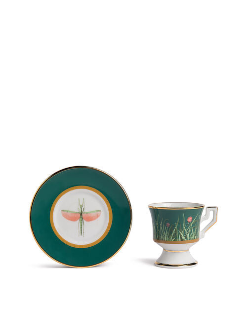 ESPRESSO CUP SET OF 2,  LIBELLULA