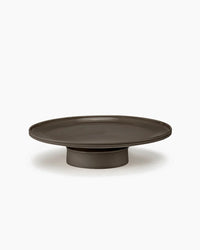 CAKE STAND SLATE DUNE/ALABASTER DUNE