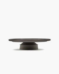 CAKE STAND SLATE DUNE/ALABASTER DUNE