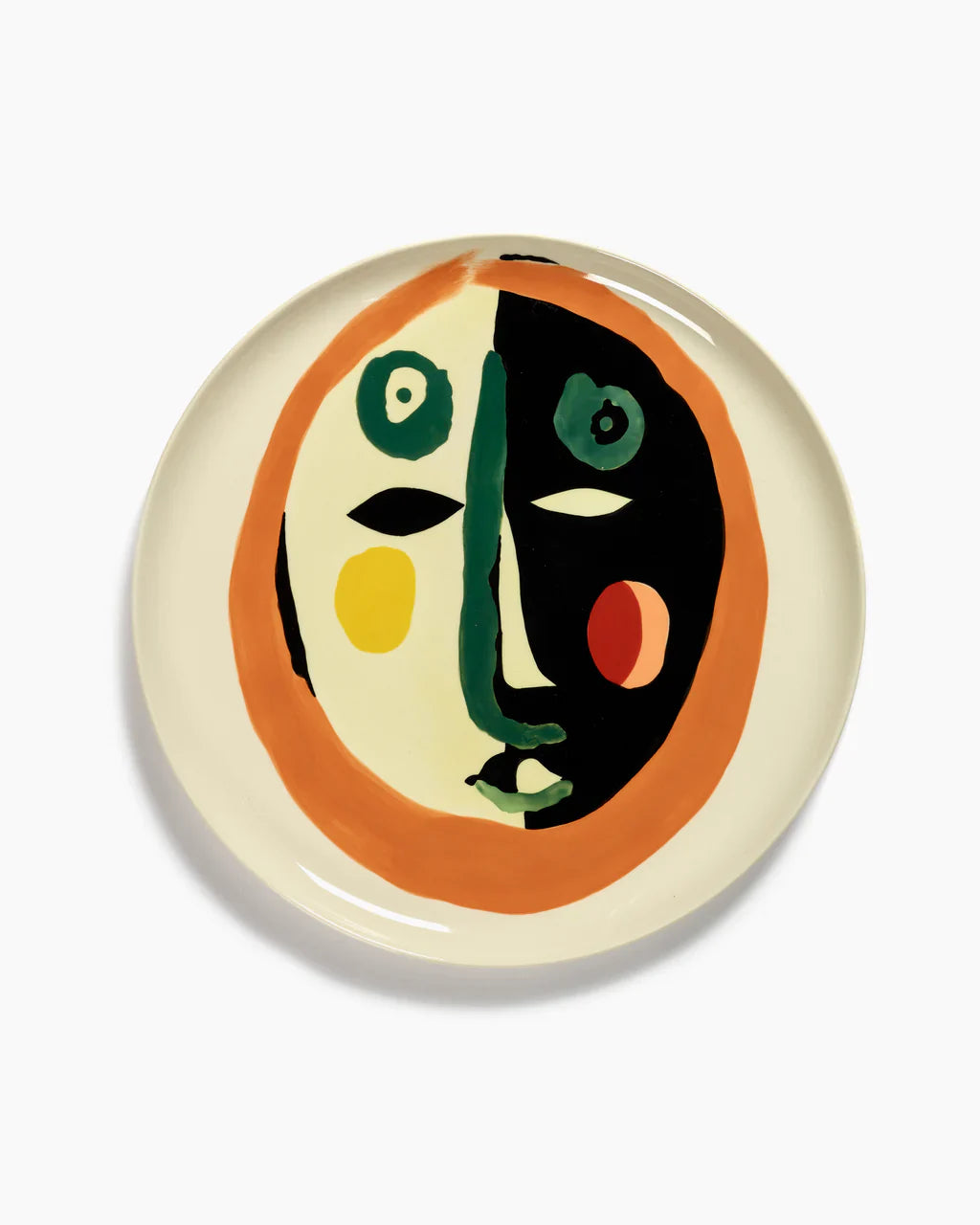 Serving Plate With Face 1 Feast