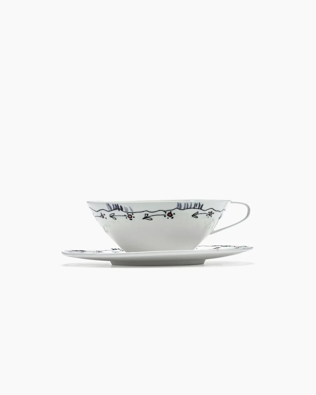 TEA CUP + SAUCER- Anemon