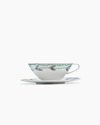 TEA CUP + SAUCER BLOSSOM