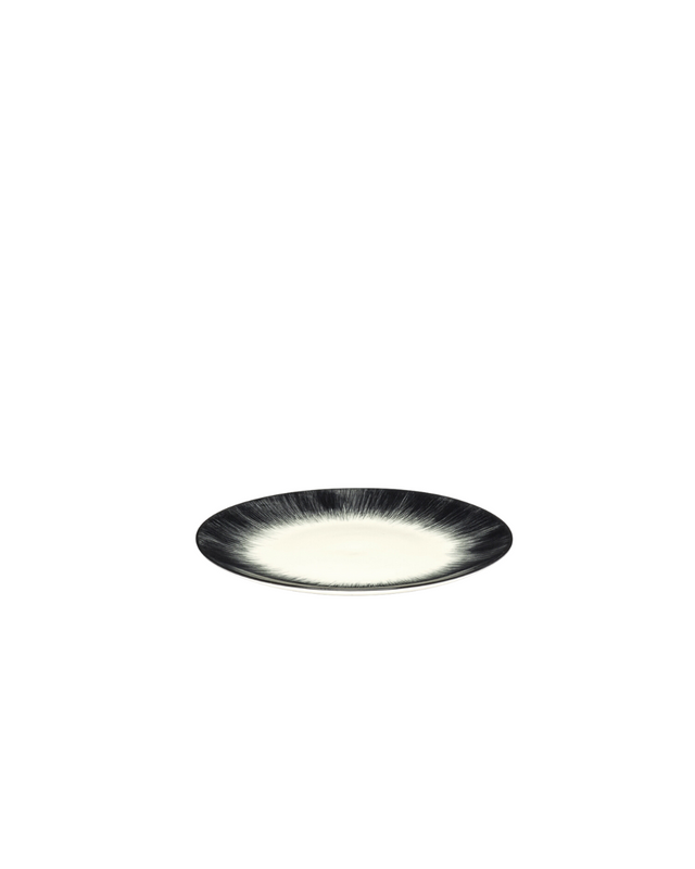 Plate Dé Off-White/Black 17.5cm