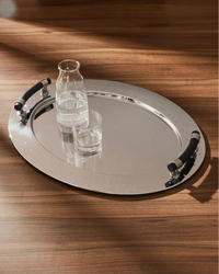 Oval Tray With Handles