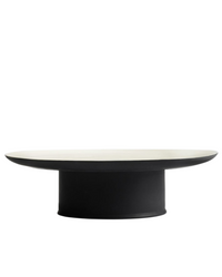 Ra Black Off/White Cake Stand