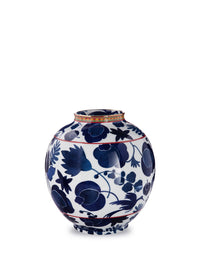 AMPHORA VASE PORCELAIN WILDBIRD BLU