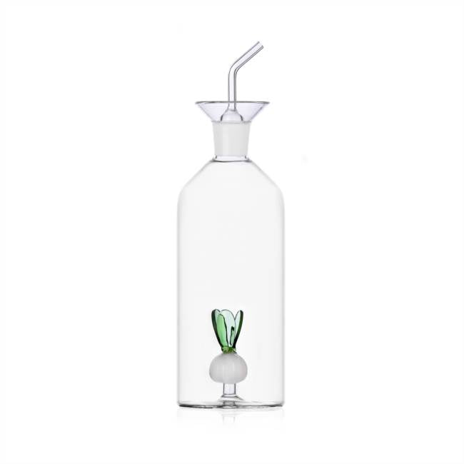 VEGETABLES OIL BOTTLE W/HANDLE SPRING ONION